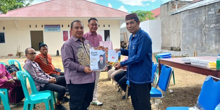 Penghormatan Dinsosdukcapil Gorontalo untuk Purnabakti Kabid Linjamsos