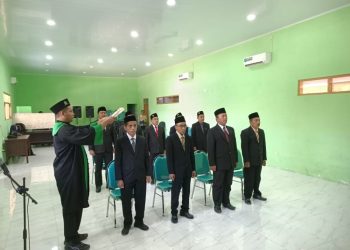Kemenag Sumenep Lantik Lima Kepala KUA Baru untuk Tingkatkan Pelayanan
