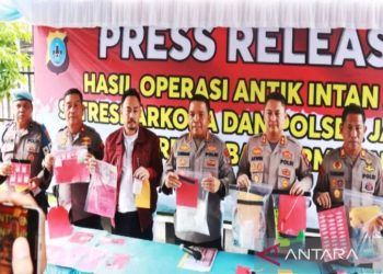 Polresta Banjarmasin Ungkap 40 Kasus Narkotika, Sita Sabu dan Ekstasi