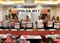 Polda NTT Berhasil Ungkap 76 Kasus Kejahatan Konvensional