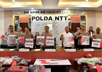 Polda NTT Berhasil Ungkap 76 Kasus Kejahatan Konvensional