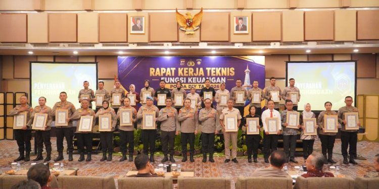 Polda DIY Terima Penghargaan dalam Rakernis Keuangan 2026