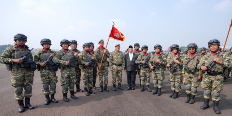Pelatihan Dasar Militer Komcad Dukung Penguatan Karakter ASN
