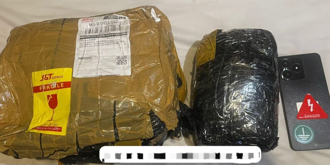 Polda Kepri Ungkap Jaringan Peredaran Ganja Aceh-Batam