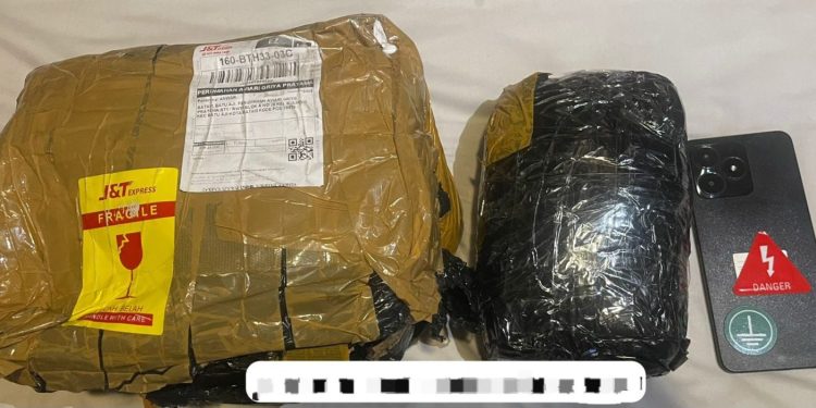 Polda Kepri Ungkap Jaringan Peredaran Ganja Aceh-Batam