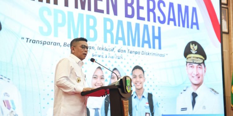 Pemprov Banten Tegaskan Komitmen SPMB Ramah untuk Tahun Ajaran 2026–2027