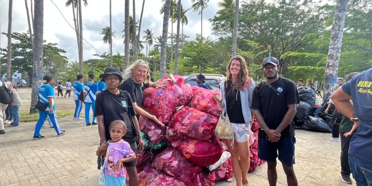 Raja Ampat Daur Ulang 663 Kilogram Sampah Plastik pada Hari Lingkungan Hidup