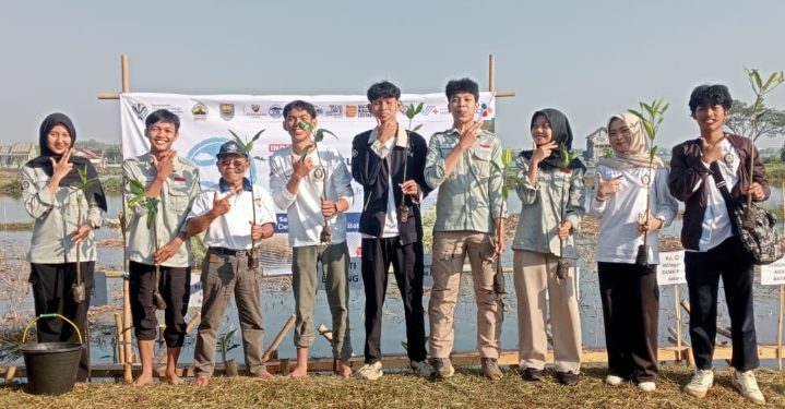 Undip Batang Tanam Mangrove untuk Lindungi Pesisir Denasri Kulon