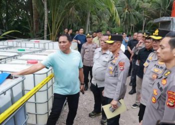 Polda Lampung Serahkan 29 Tersangka Kasus Solar Ilegal ke Kejaksaan