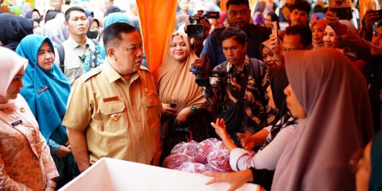 Operasi Pasar Murah Digelar di Rokan Hulu, Harga Komoditas di Bawah HET