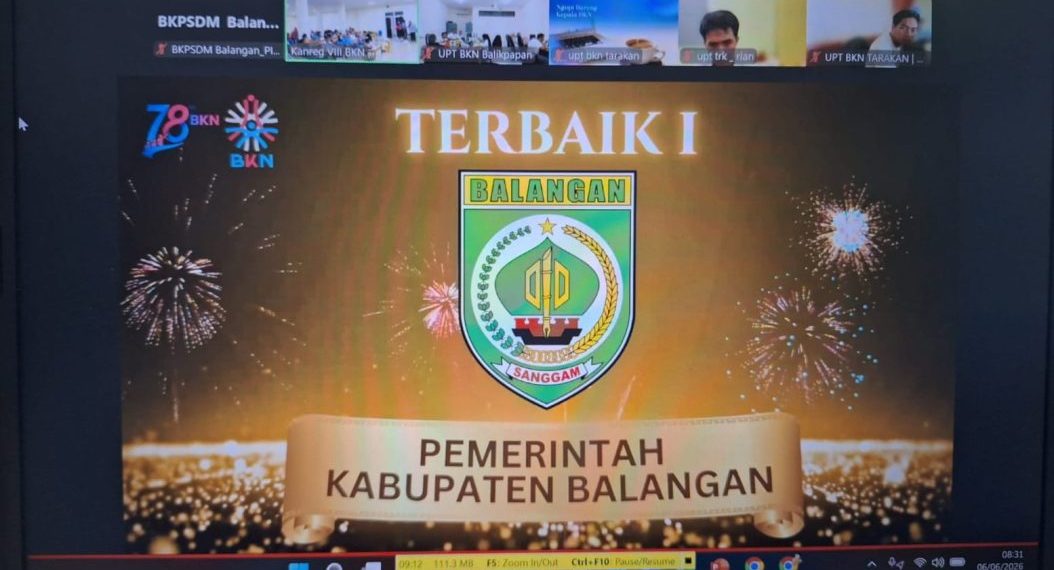 Pemkab Balangan Raih Peringkat Pertama di Kanreg VIII BKN Berkat Kebijakan Pro-Karier ASN