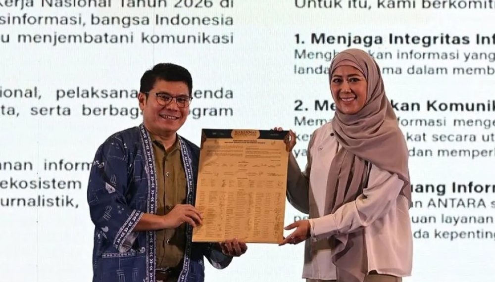 Menkomdigi Tegaskan Peran Penting ANTARA dalam Menangkal Misinformasi