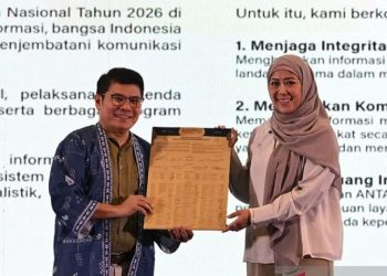 Menkomdigi Tegaskan Peran Penting ANTARA dalam Menangkal Misinformasi