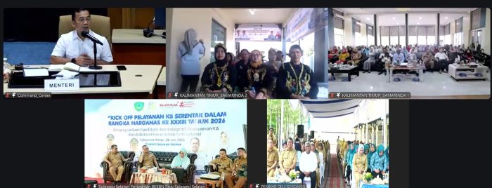 Kemendukbangga Luncurkan Pelayanan KB Serentak untuk 750 Ribu Akseptor Baru