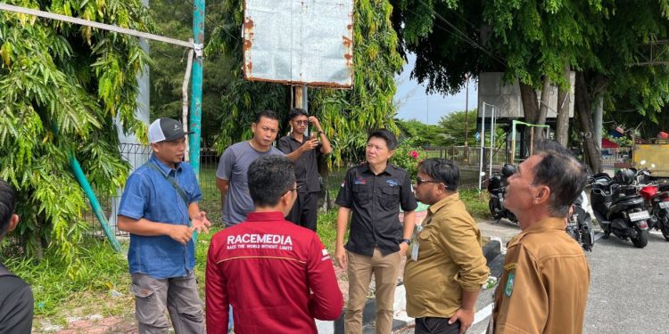 Diskominfotik Bengkalis Evaluasi Kondisi Kabel Fiber Optik di Perkotaan