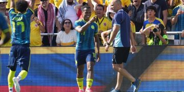 Kolombia Raih Kemenangan 2-0 atas Yordania dalam Laga Uji Coba