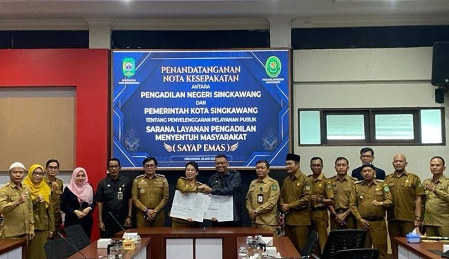 Pemkot dan PN Singkawang Tingkatkan Pelayanan Publik dengan SAYAP EMAS