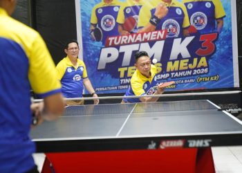 Kejuaraan Tenis Meja PTM K3 di Pontianak Jadi Ajang Pembinaan Atlet Muda