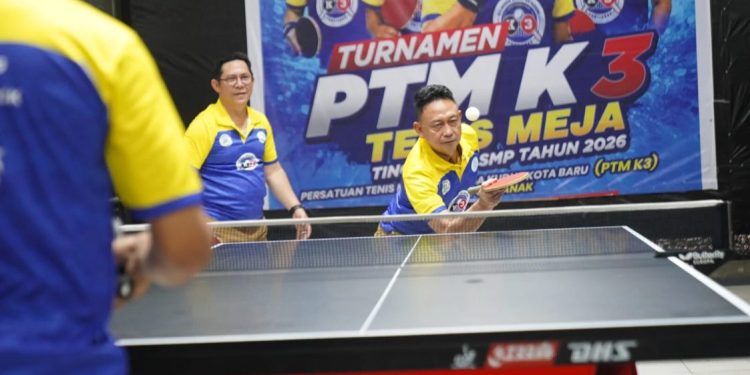 Kejuaraan Tenis Meja PTM K3 di Pontianak Jadi Ajang Pembinaan Atlet Muda