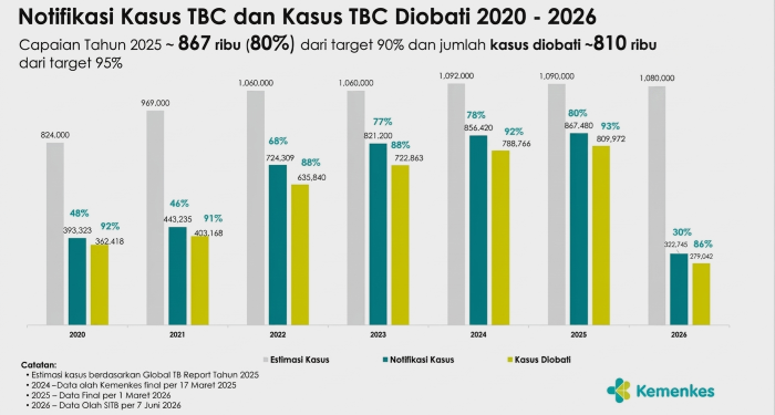 Kemenkes Dorong Pemerintah Daerah Tingkatkan Penemuan Kasus TB