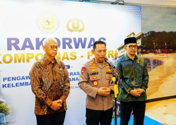 Kapolri Sigit Berharap UU Polri Baru Dapat Menyesuaikan Tugas Kepolisian
