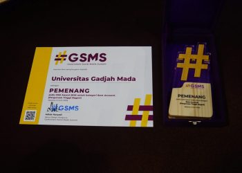 Universitas Gadjah Mada Raih Penghargaan Akun Media Sosial Terbaik di GSM Award 2026