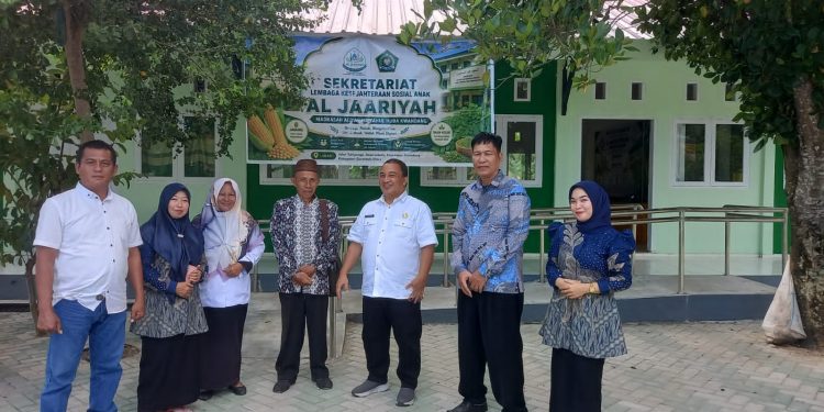 Dinsosdukcapil Gorontalo Dampingi Visitasi Akreditasi LKSA di Gorontalo Utara