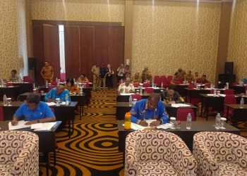 Uji Kompetensi Pejabat Eselon II Pemkab Merauke Diikuti 25 Peserta