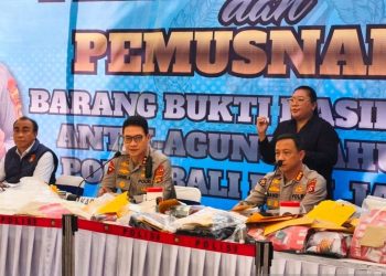 Polda Bali dan Bea Cukai Gagalkan Penyelundupan Mephedrone oleh Warga Ukraina