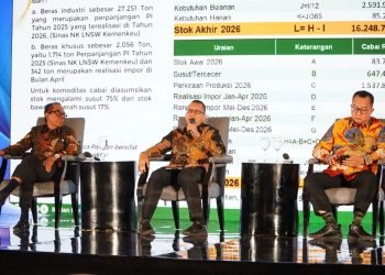 Bapanas Tegaskan Stok Beras 5,3 Juta Ton untuk Ketahanan Pangan Nasional