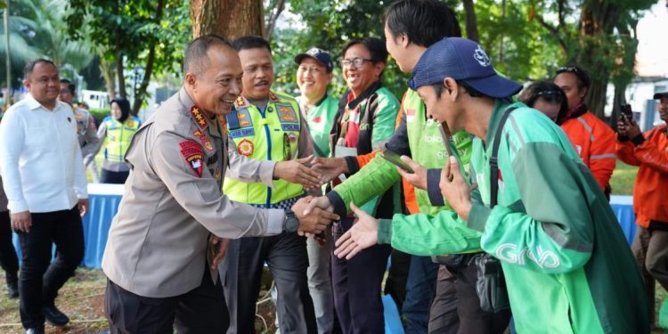 Komunitas Ojek Online Jakarta Apresiasi Polri yang Semakin Humanis dan Terbuka