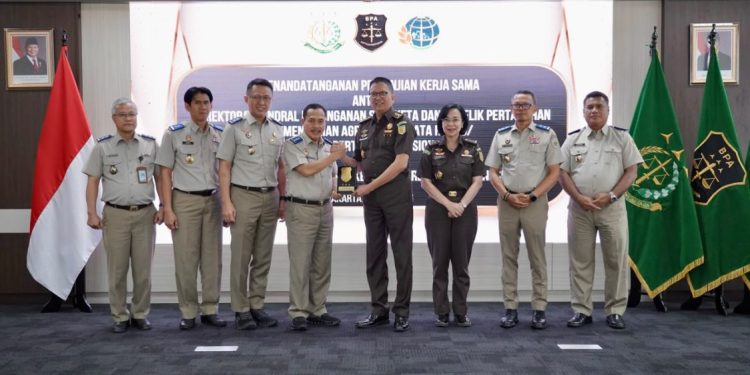 Kementerian ATR/BPN dan Kejaksaan Agung Tingkatkan Kerja Sama Pengamanan Aset Tanah