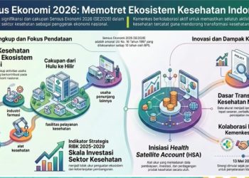 BPS dan Kemenkes Siapkan Health Satellite Account Melalui Sensus Ekonomi 2026