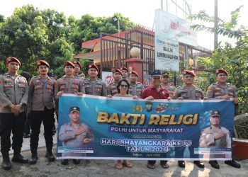 Polda Kepri Laksanakan Bakti Religi Sambut Hari Bhayangkara ke-80