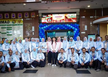 Seruni Tinjau Layanan Kesehatan di RSUD Arifin Achmad Pekanbaru