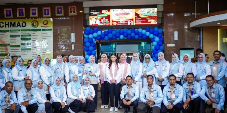 Seruni Tinjau Layanan Kesehatan di RSUD Arifin Achmad Pekanbaru