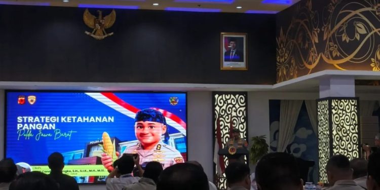 Polda Jawa Barat Gelar Sosialisasi Ketahanan Pangan untuk Jajaran Kewilayahan