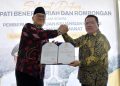 Bupati Bener Meriah Terima Bantuan Keuangan dari Pemko Pematang Siantar