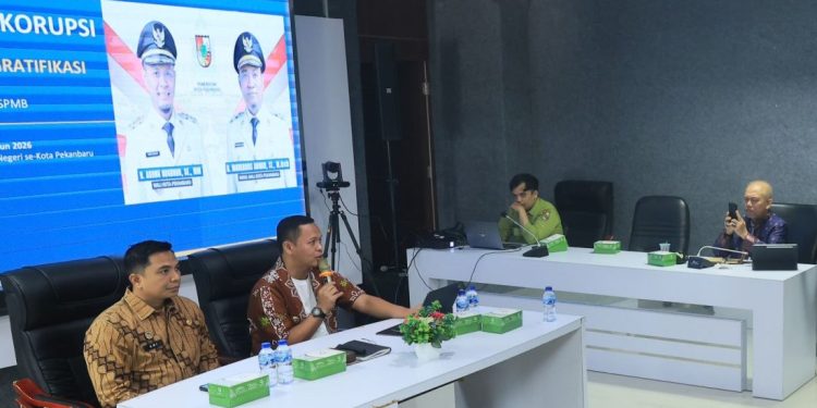 Pemko Pekanbaru Tingkatkan Pencegahan Gratifikasi dalam SPMB 2026
