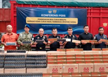 Bea Cukai Berhasil Amankan 8,2 Juta Batang Rokok Ilegal di Merak-Bakauheni