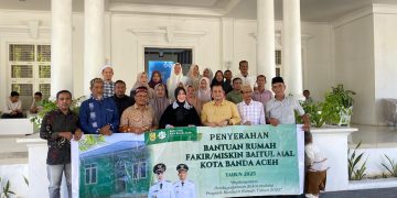 Pemko Banda Aceh Selesaikan Penyerahan 30 Rumah Layak Huni dari Zakat Baitul Mal