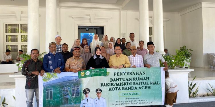 Pemko Banda Aceh Selesaikan Penyerahan 30 Rumah Layak Huni dari Zakat Baitul Mal