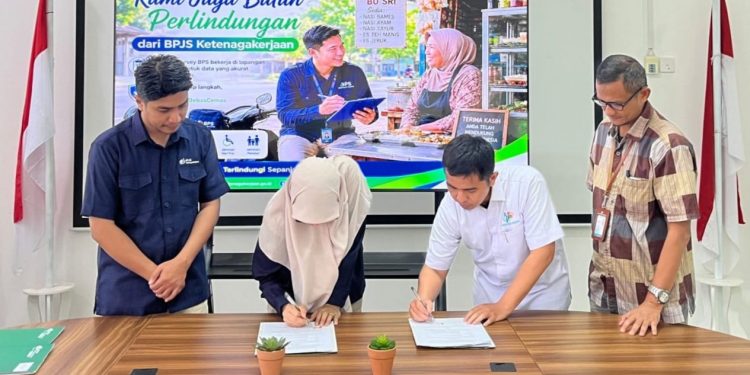 BPJS Ketenagakerjaan Lhokseumawe Jamin Perlindungan 146 Petugas Sensus Ekonomi 2026