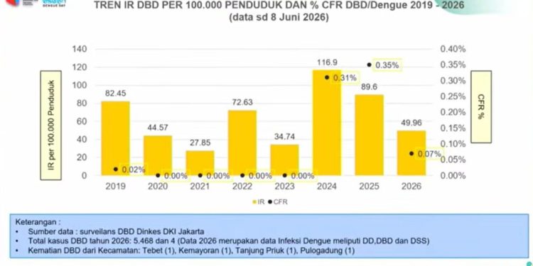 Jakarta Terapkan Berbagai Strategi untuk Kendalikan Dengue