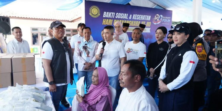 Wakapolri dan Alumni Akpol ’90 Gelar Bakti Sosial di Bogor Sambut Hari Bhayangkara