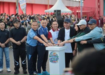 Gubernur Sumsel Resmikan Car Free Day di Jembatan Ampera
