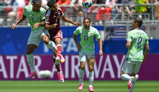 Qatar Tahan Imbang Swiss Berkat Gol Boualem Khoukhi