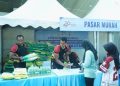 Brimob Polda Sumut Rayakan Hari Bhayangkara ke-80 dengan Pasar Murah dan Pembagian Makanan Gratis