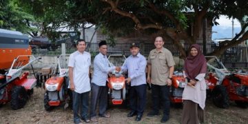 Pemkab Aceh Besar Distribusikan 40 Unit Alsintan untuk Dorong Produktivitas Pertanian