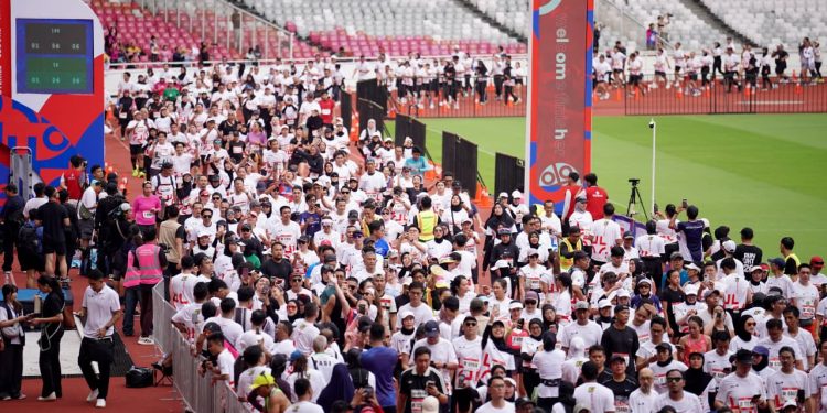 Ribuan Pelari Ramaikan BTN Jakarta International Marathon 2026